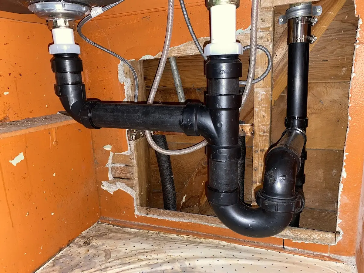 Professional Plumbing Inspection equipment and tools on the job in Lewiston