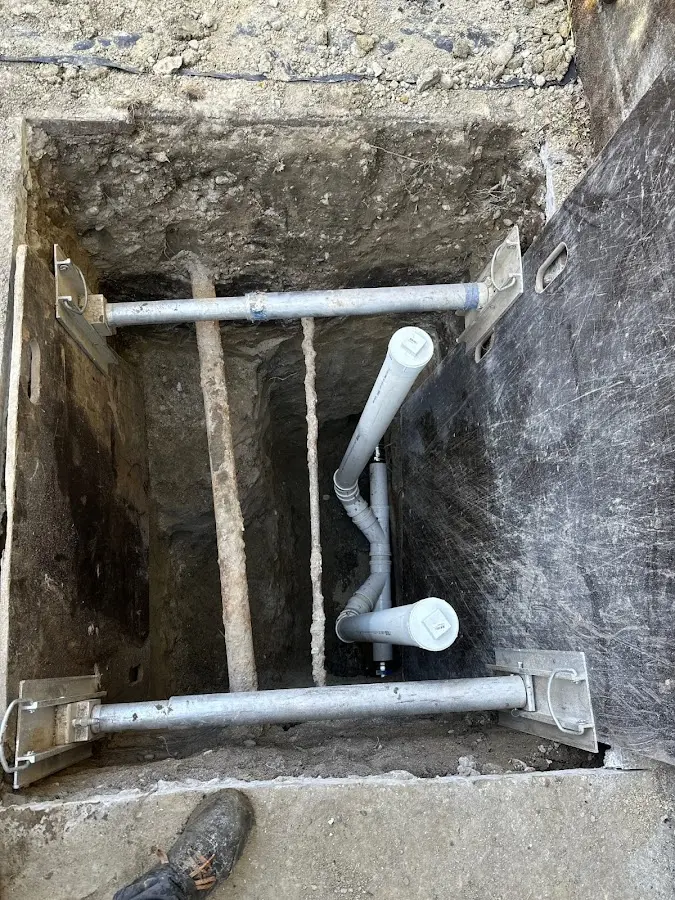 Experienced plumber completing Gas Line Repair work in Lewiston